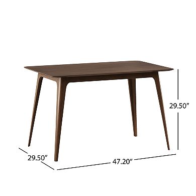 Pnronnc Modern 5-Piece Dining Table Set with One Solid Wood Frame Table and 4 Upholstered Chairs