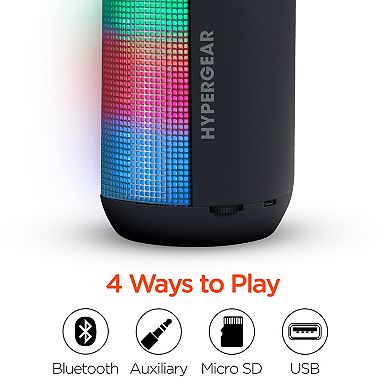 HyperGear Rave Mini Wireless LED Speaker