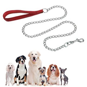 1 pc Heavy Duty Chain Dog Leash Metal Chain Dog Leash