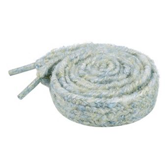 Women's Flat Mixed Color Mohair Widened Shoelaces for Sneakers 2 Pairs
