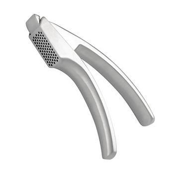 No Peeling Required Garlic Press Stainless Steel with Detachable Handle for Fine Mincing