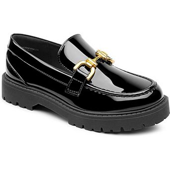 Girls Loafer Flat Shoes for Little Big Girl