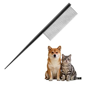 Grooming Pet Comb, Cat Hair Trimmer Combs Knots Mats Loose Hair Removal 1 pc