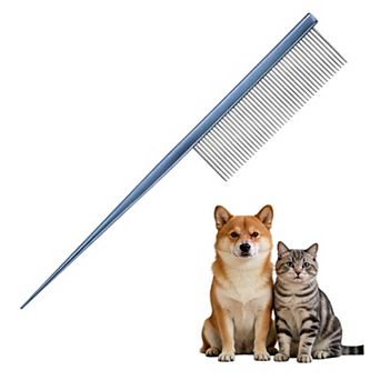 Grooming Pet Comb, Cat Hair Trimmer Combs Knots Mats Loose Hair Removal 1 pc