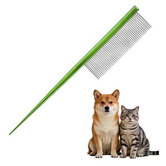 Grooming Pet Comb, Cat Hair Trimmer Combs Knots Mats Loose Hair Removal 1 pc
