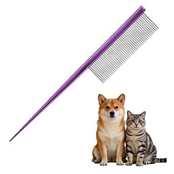 Grooming Pet Comb, Cat Hair Trimmer Combs Knots Mats Loose Hair Removal 1 pc