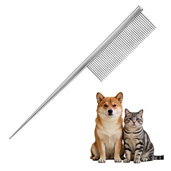 Grooming Pet Comb, Cat Hair Trimmer Combs Knots Mats Loose Hair Removal 1 pc