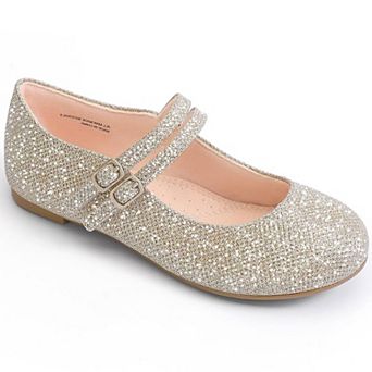 HOMEHOT Little Big Girls Flat Dress Shoes Princess Mary Jane