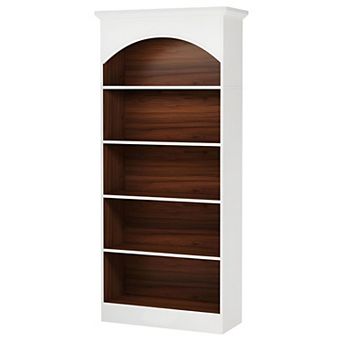 Vertical Floor-Standing Bookcase with 5 Open Shelves for Living Room or Office