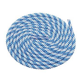 Two-Color Twill Dot Striped Round Shoelaces 2 Pairs for Martin Boots 23.6"
