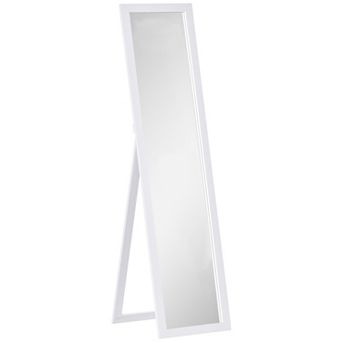 Full-Length Dressing Mirror with Frame, Freestanding or Wall-Mounted
