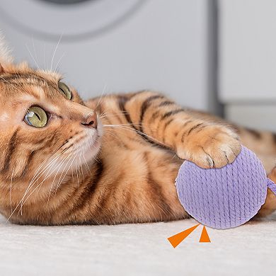 Cat Playing Ball for Indoor Cat Chew Playtime 1Pc