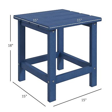 Adirondack Patio End Table for Porch or Deck