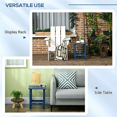 Adirondack Patio End Table for Porch or Deck
