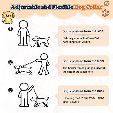 1Pc Slip Collar for Dogs, Choke Collar for Dogs