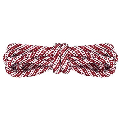 Two-Color Twill Dot Striped Round Shoelaces 2 Pairs for Martin Boots 63.0"