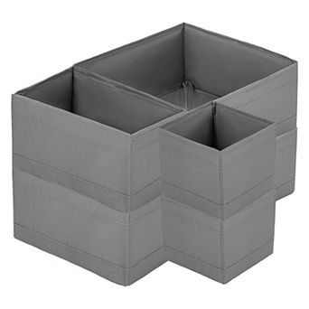 Storage Cube, Fabric Storage Bin for Shelves Closet, Collapsible Storage Basket with Zipper 3 pc