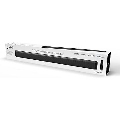 Supersonic 30-inch Optical Bluetooth 2.0 Channel Soundbar