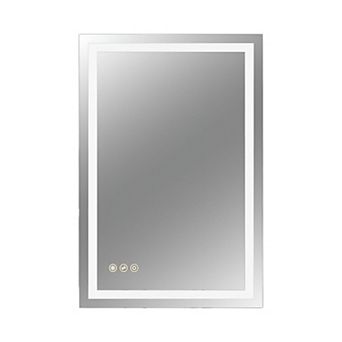 Dimmable LED Bathroom Mirror with Anti-Fog and Memory Settings