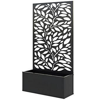 Vertical Raised Garden Bed Planter Box with Drainage for Herbs and Flowers