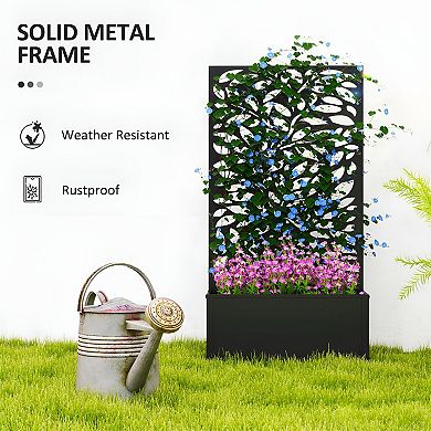 Vertical Raised Garden Bed Planter Box with Drainage for Herbs and Flowers