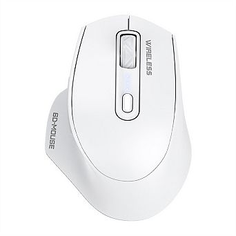 Tri-Mode Wireless Mouse - Type-C/USB Receiver,Wired/2.4G/Bluetooth, LED Battery Display,Rechargeable
