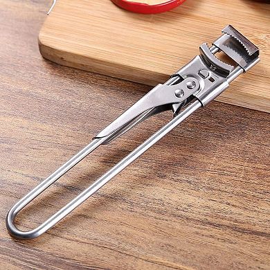 Easy-Grip Adjustable Can Jar Opener Stainless Steel