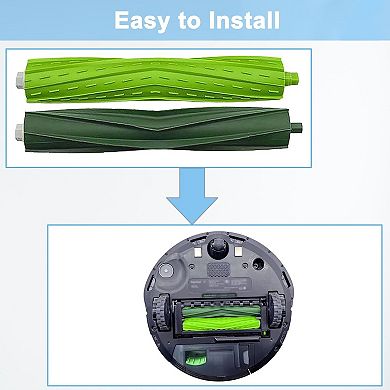 2 Set Replacement Brushes Compatible for iRobot Roomba E & I & J Series