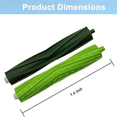 2 Set Replacement Brushes Compatible for iRobot Roomba E & I & J Series