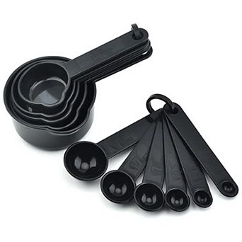 Plastic Measuring Cups and Spoons Set of 11