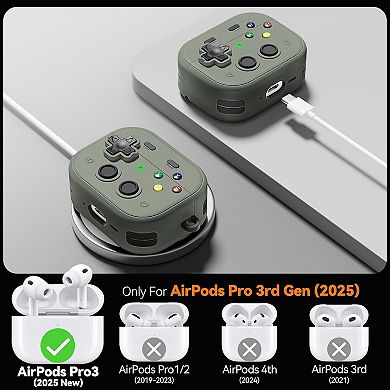 Game Console Design for AirPodsPro 3 Case Cover Shockproof Full TPU Generation