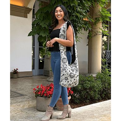 Kathmandu Collection Celestial Print Hobo Bag