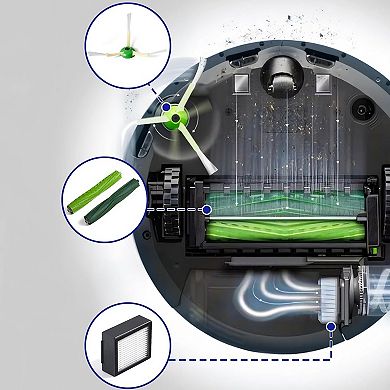 Replacement Parts & Accessories for iRobot E, I & J Series, Combo i5, j5 Series Robot Vacuum