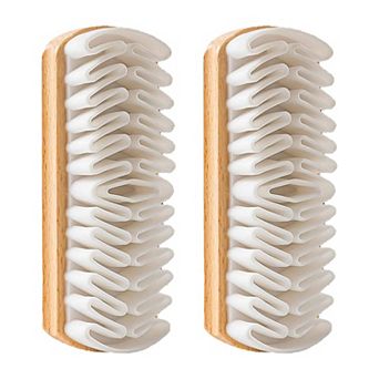 2pack Crepe Suede Rubber Brush for Cleaning UGG Boots & Birkenstock Sandals