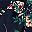 Floral Navy