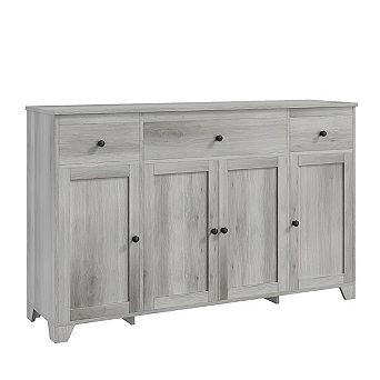 55" Large Sideboard Buffet Cabinet,Kitchen Storage Cabinet Console Table Coffee Bar Buffet Table