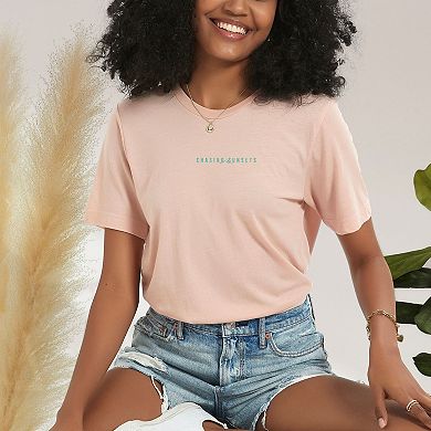Chasing Sunsets Waves - Women's Short Sleeve Graphic T-Shirt