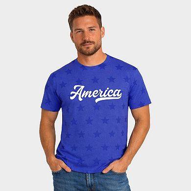 America - Men's Short Sleeve Star Tee