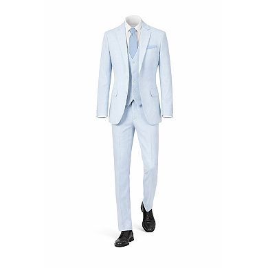 Mens Slim Fit Summer Suit
