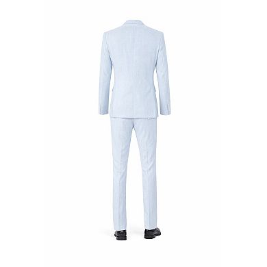 Mens Slim Fit Summer Suit