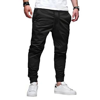 Mens Casual Cargo Jogger Pants