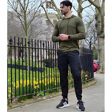 Mens Casual Cargo Jogger Pants