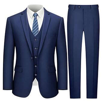 Mens Tailored Three Piece Suit