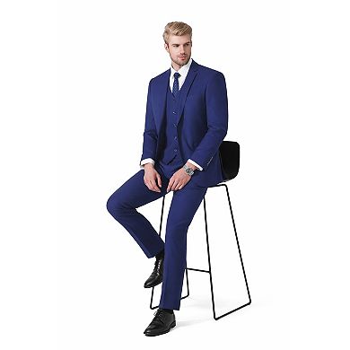 Mens Tailored Three Piece Suit