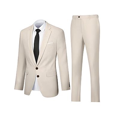 Mens Stylish Linen Suit Set