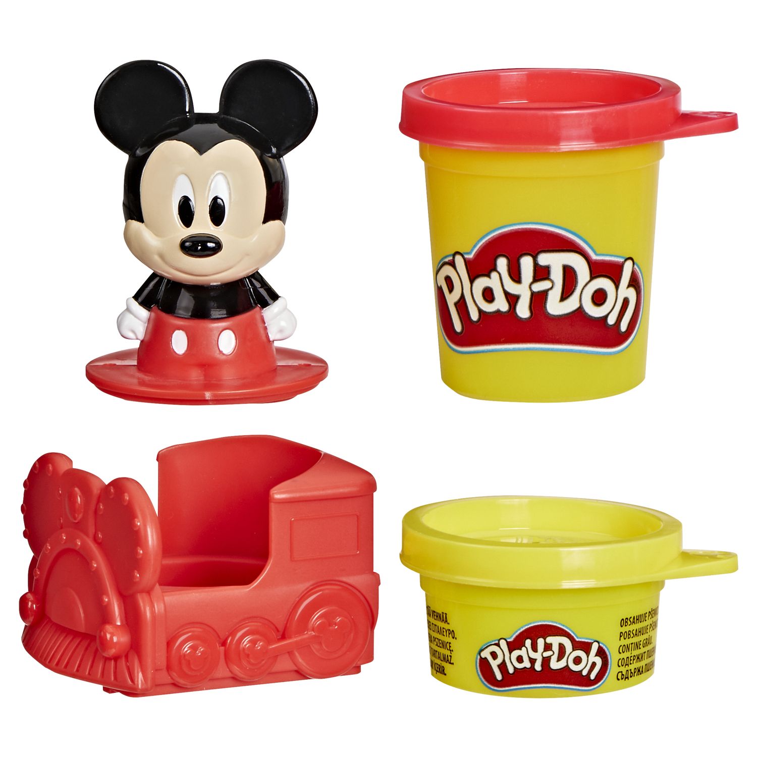 Детский игровой набор Play-Doh Disney's Mickey Mouse Stamp & Go Playset — фото 1