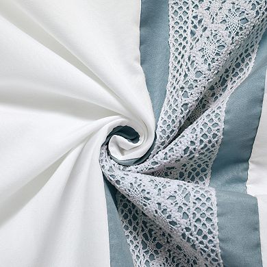 Nanshing Durango 7-Piece Striped Comforter Set with Shams