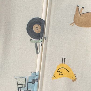 Baby Boy Carter's Farm 100% Cotton 2-Way Zip One-Piece Pajama