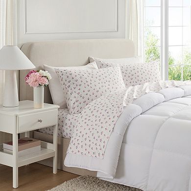 Hallmark Chromatic Grid Microfiber Bed Sheet Set