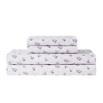 Hallmark Chromatic Grid Microfiber Bed Sheet Set